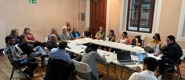 Reunión presencial en la Provincia de Heredia con el fin de socializar el Piloto de la Mesa Nacional de la Sociedad Civil para las Migraciones