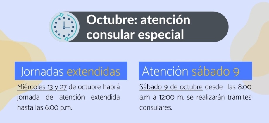 Atención Consular especial